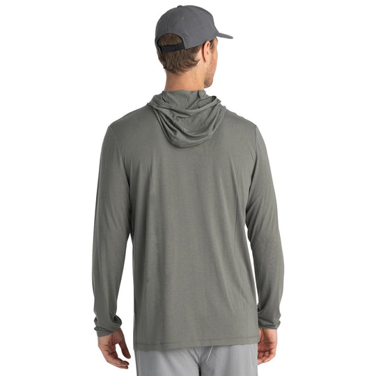 Free Fly Men's Bamboo Lightweight Hoodie Fatigue Image 02