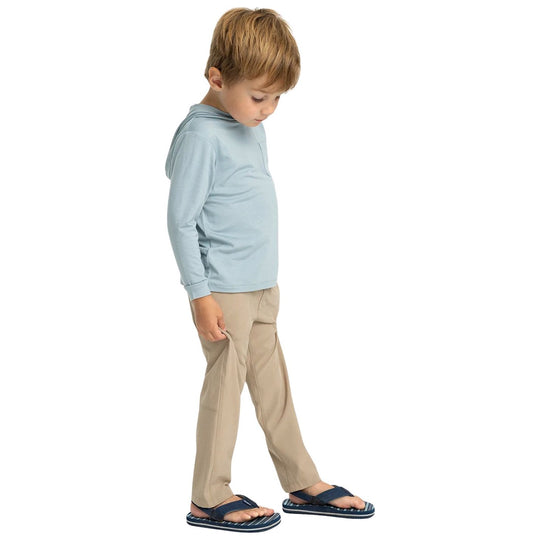Free Fly Toddler Bamboo Shade Hoodie Ocean Mist Image 03