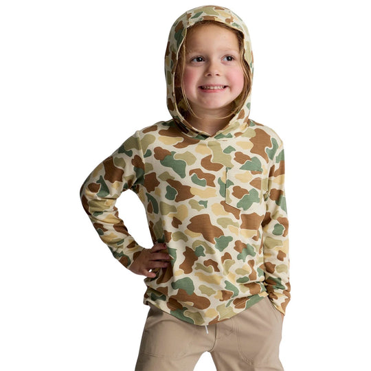 Free Fly Toddler Bamboo Shade Hoodie Vintage Camo Image 02