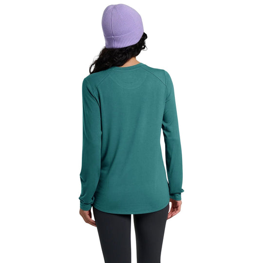 Free Fly Women's Bamboo Shade Long Sleeve II Sea Pine Image 02