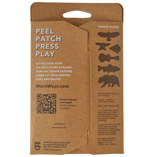 Patagonia Worn Wear Patch Kit Black Image 02