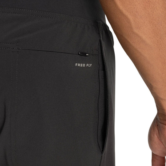 Free Fly Men's Lined Active Breeze Short - 5.5" Black Image 05