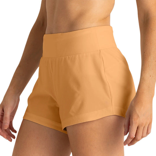 Free Fly Women's Bamboo-Lined Active Breeze Short - 3" Sand Dune Image 01