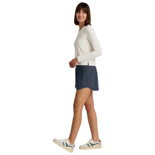 Free Fly Women's Bamboo-Lined Active Breeze Skort - 13" Storm Cloud Image 03