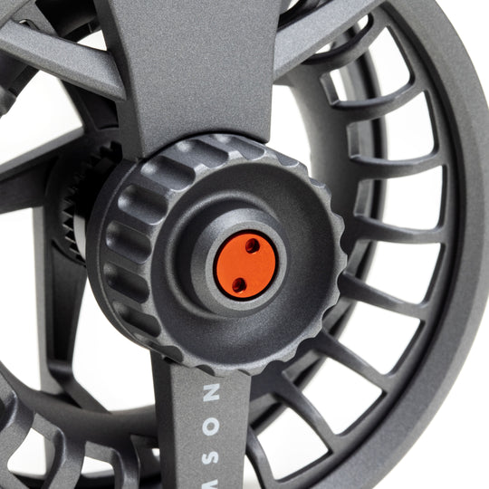 Lamson Liquid S Fly Reel Smoke Image 03