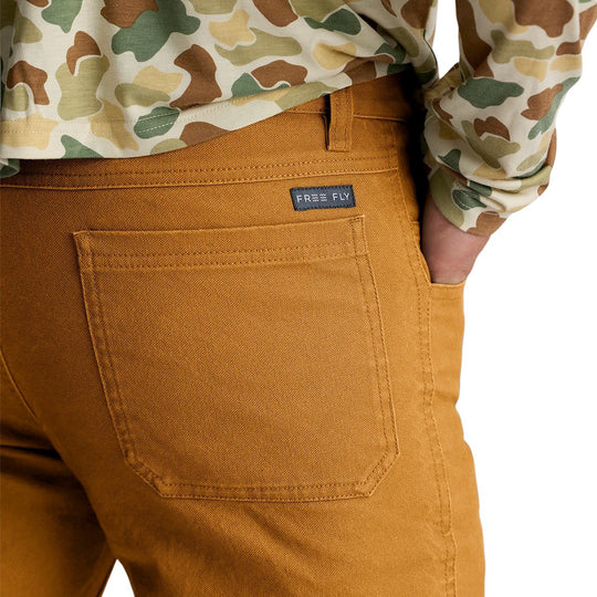 Free Fly Men's Canvas Field Pant Ochre Image 06