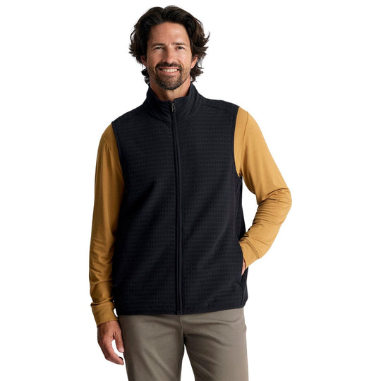 Free Fly Men's Gridback Fleece Vest Black Image 01