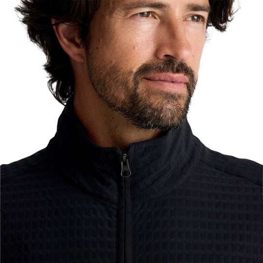 Free Fly Men's Gridback Fleece Vest Black Image 04