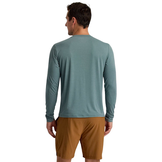 Free Fly Men's Elevate Lightweight Long Sleeve Stormy Sea Image 02