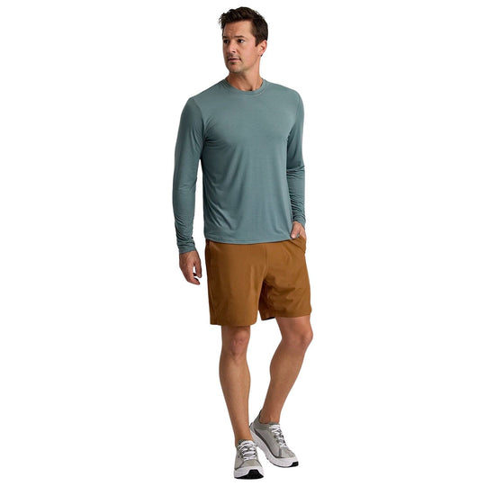 Free Fly Men's Elevate Lightweight Long Sleeve Stormy Sea Image 03