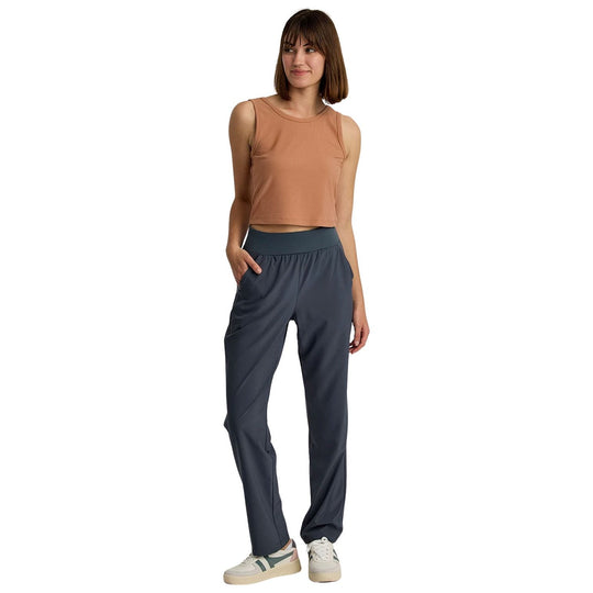 Free Fly Women's Breeze Flats Pant Storm Cloud Image 03