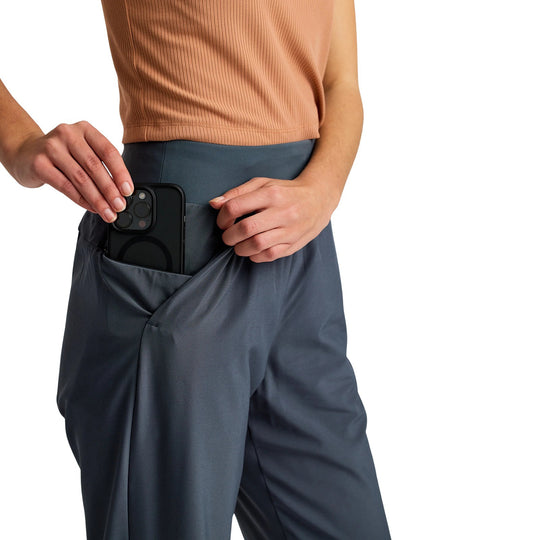 Free Fly Women's Breeze Flats Pant Storm Cloud Image 05