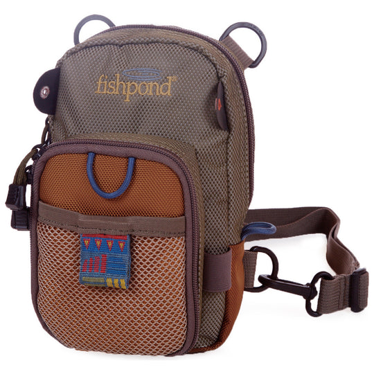 Fishpond San Juan Vertical Chest Pack Sand/Saddle Brown Image 01