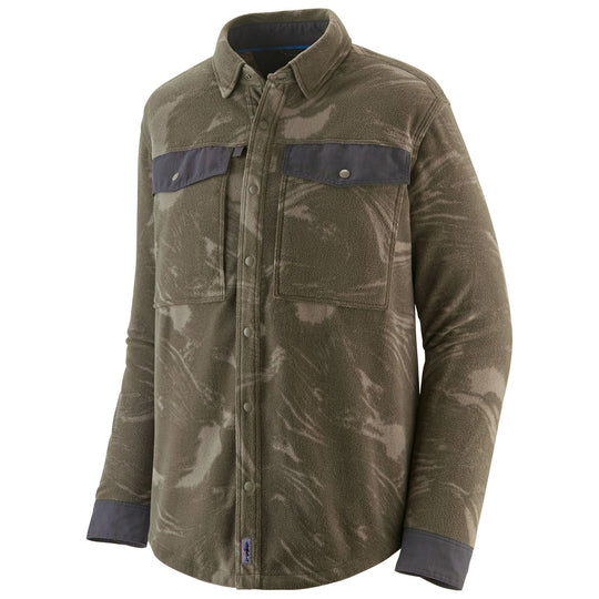 Patagonia Men's Long-Sleeved Early Rise Snap Shirt Polar Breeze: Basin Green Image 01