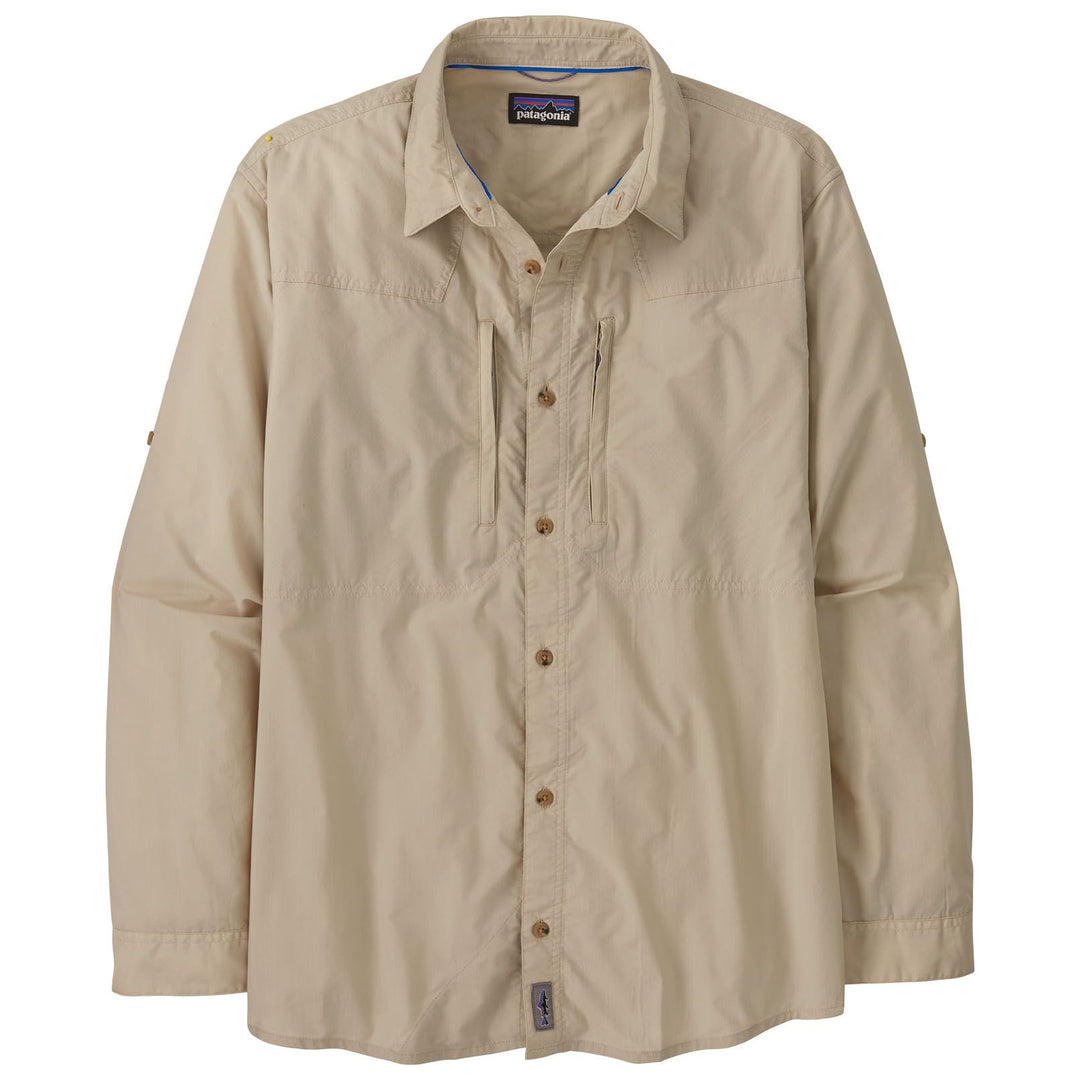 Patagonia Men's L/S Sun Stretch Shirt Pumice Image 01