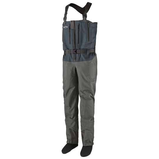 Patagonia Men's Swiftcurrent Expedition Zip Front Waders Forge Grey Image 01