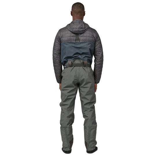 Patagonia Men's Swiftcurrent Expedition Zip Front Waders Forge Grey Image 04