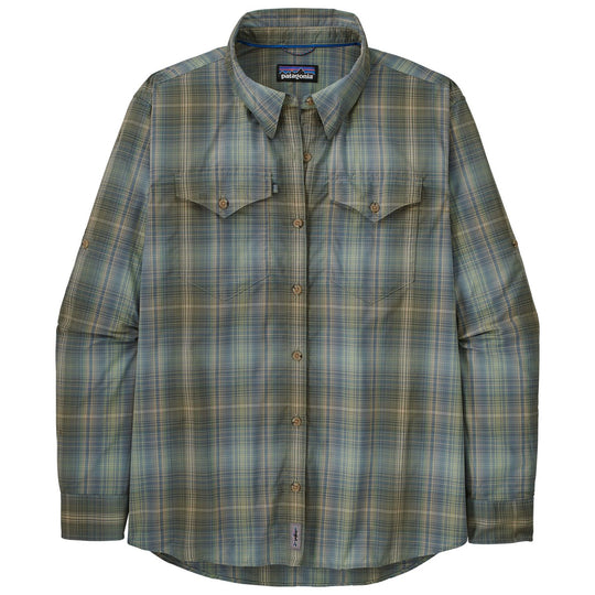Patagonia Women's Long-Sleeved Sun Stretch Shirt San Miguel: Salvia Green Image 01