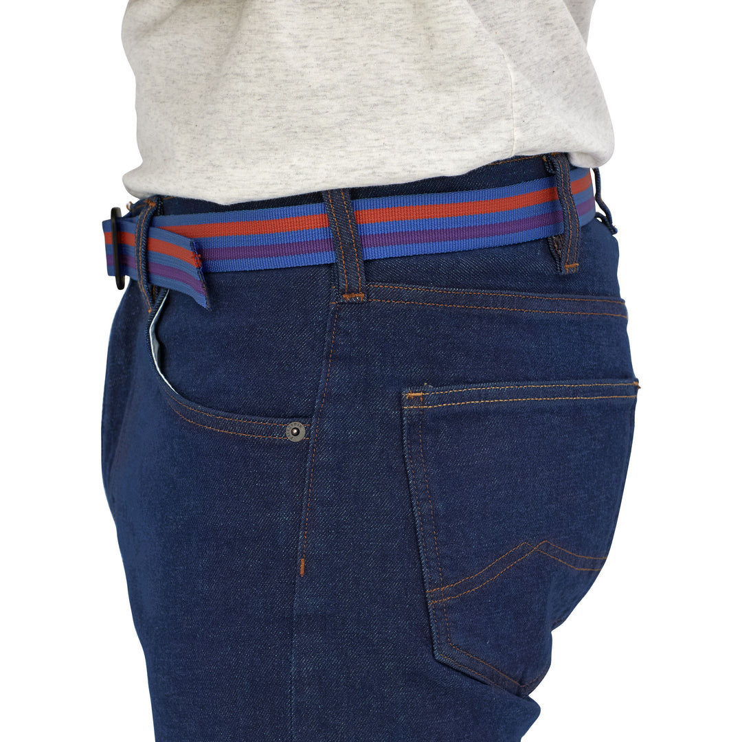 Patagonia Friction Belt Fitz Roy Belt: Black Image 03