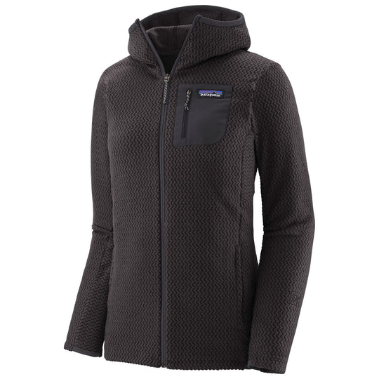 Patagonia Women's R1 Air Full-Zip Hoody Black Image 01
