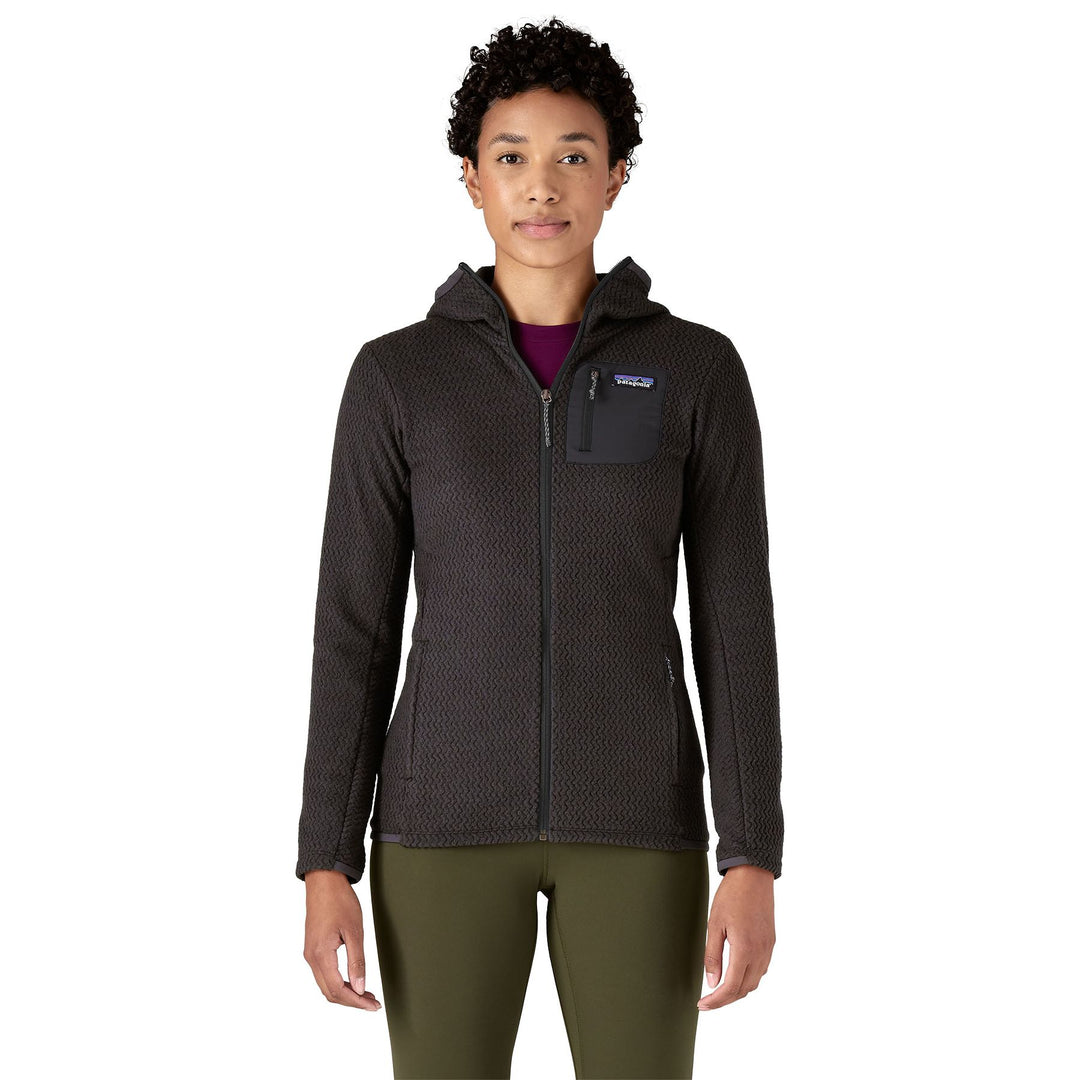Patagonia Women's R1 Air Full-Zip Hoody Black Image 03