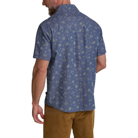 Howler Brothers H Bar B Snapshirt Bouquets : Washed Indigo Image 07