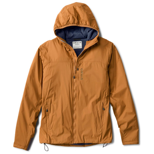 Orvis Men's Pro Insulated Hoodie Dark Vicuna Image 01