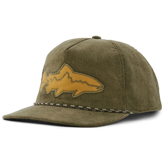 Patagonia Fly Catcher Hat Fitz Roy Trout: Tent Green Image 01