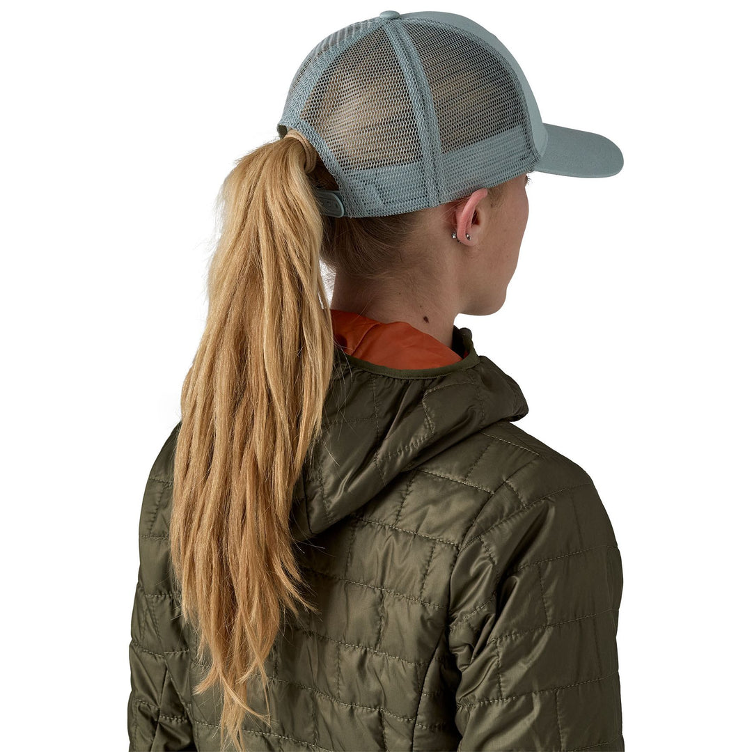 Patagonia Take a Stand Trucker Hat Bayou Badge: Thermal Blue Image 03