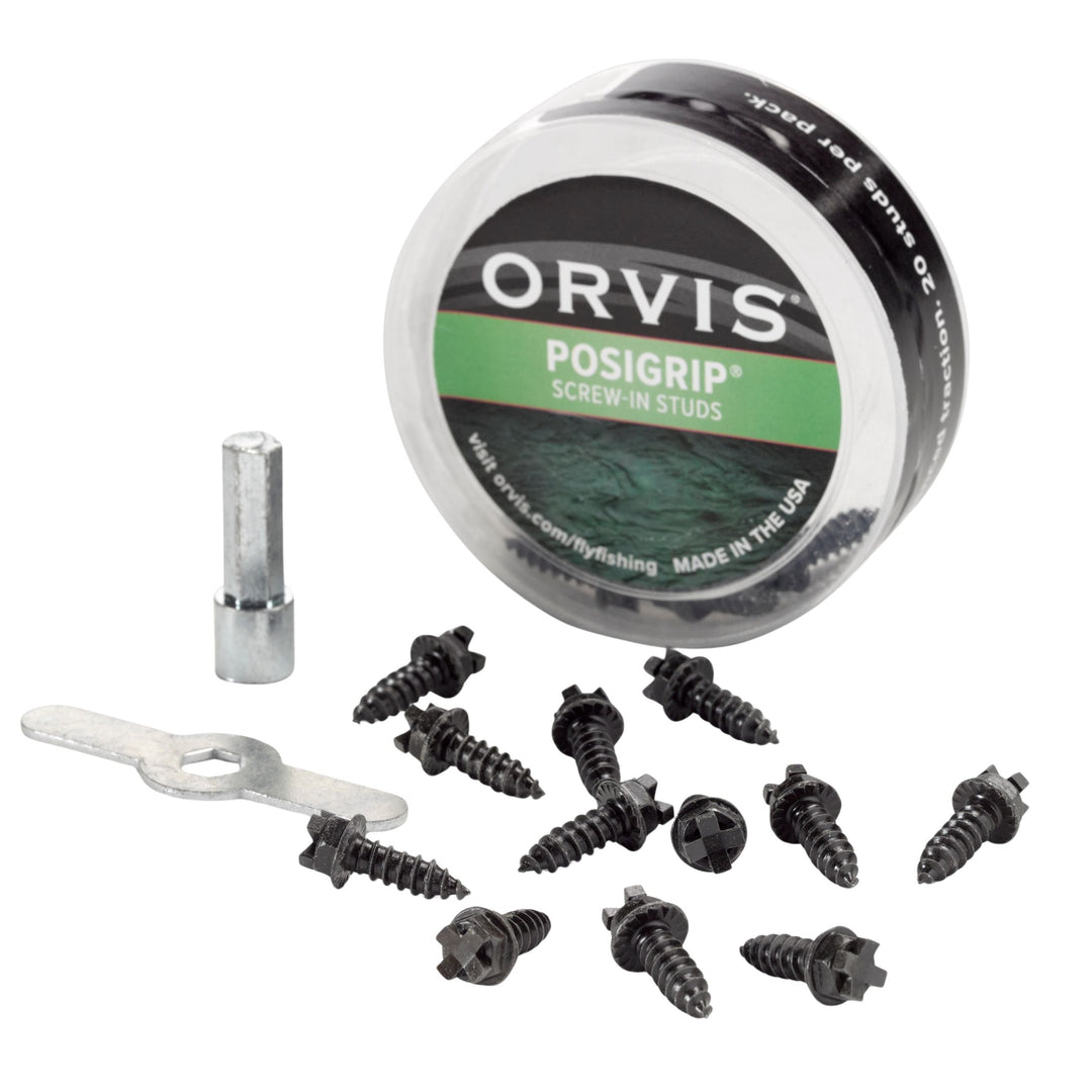 Orvis Posigrip Screw-In Studs Black Image 01