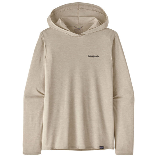Patagonia Men's Capilene Cool Daily Graphic Hoody Fitz Roy Trout: Pumice X-Dye Image 02