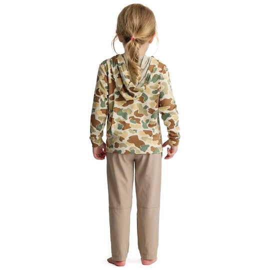 Free Fly Youth Bamboo Shade Hoodie Vintage Camo Image 04