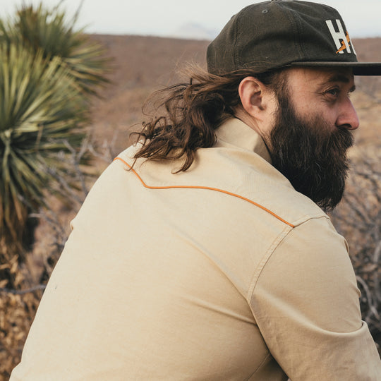 Howler Brothers Crosscut Deluxe Longsleeve El Sol : Gold Image 08