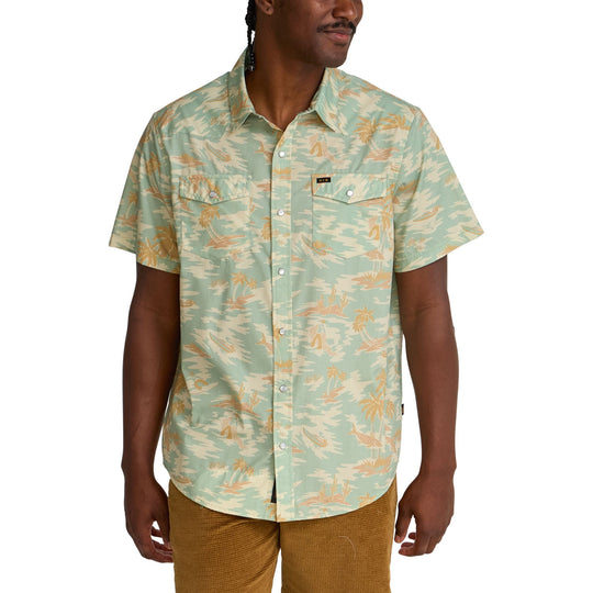 Howler Brothers H Bar B Snapshirt Dreamland : Seafoam Image 02