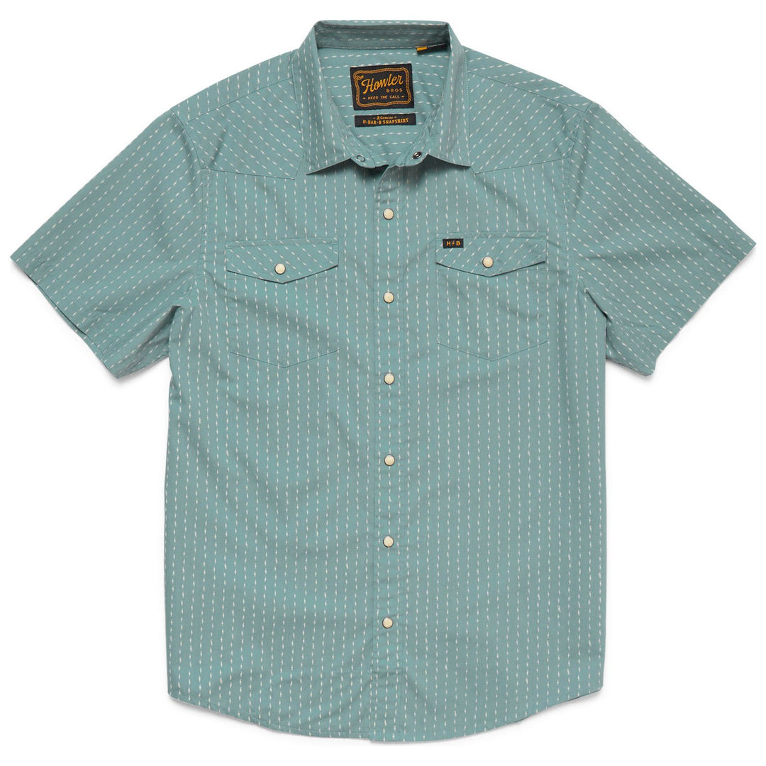 Howler Brothers H Bar B Snapshirt Power Lines : Smoke Blue Image 01