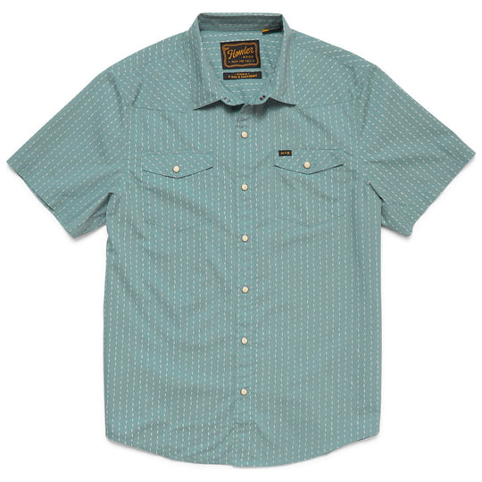 Howler Brothers H Bar B Snapshirt Power Lines : Smoke Blue Image 01