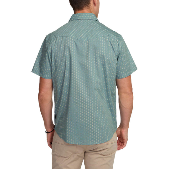 Howler Brothers H Bar B Snapshirt Power Lines : Smoke Blue Image 04