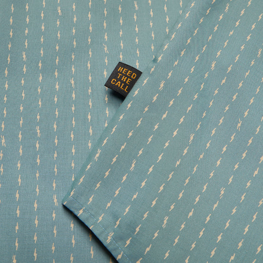 Howler Brothers H Bar B Snapshirt Power Lines : Smoke Blue Image 06