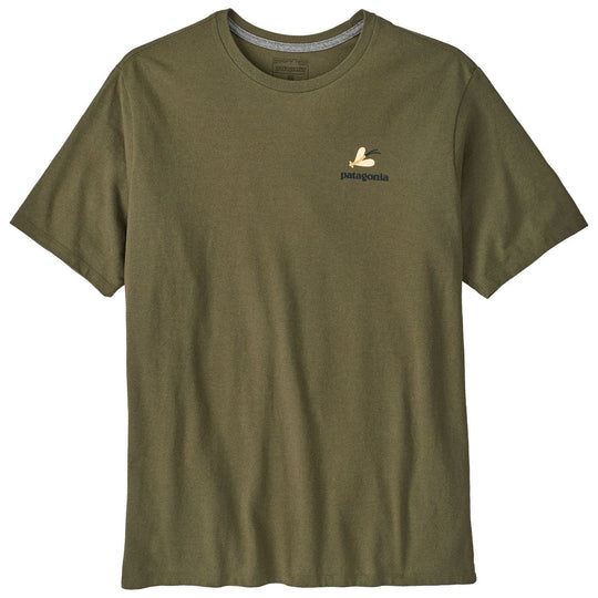 Patagonia Men's Take a Stand Responsibili-Tee Pine Stream: Tent Green Image 02