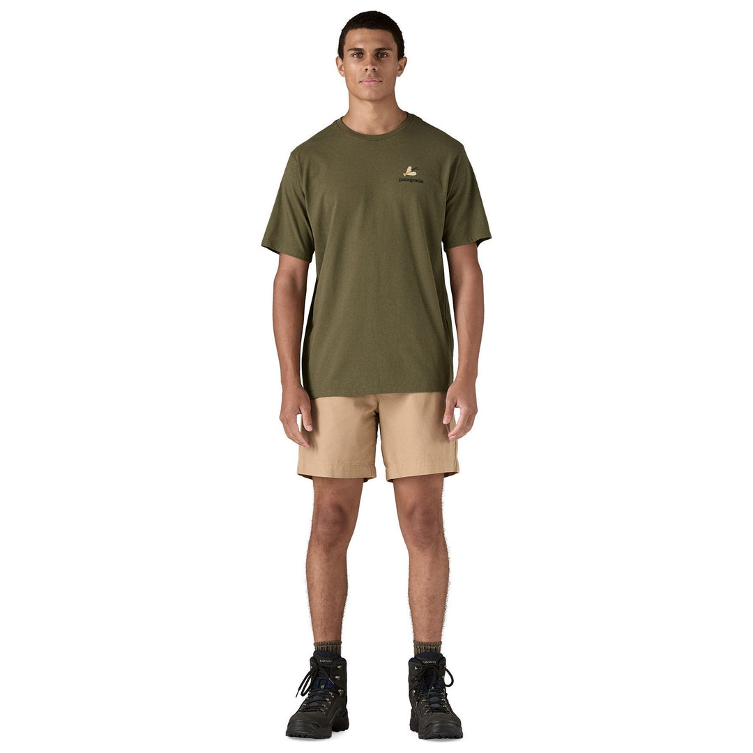 Patagonia Men's Take a Stand Responsibili-Tee Pine Stream: Tent Green Image 03