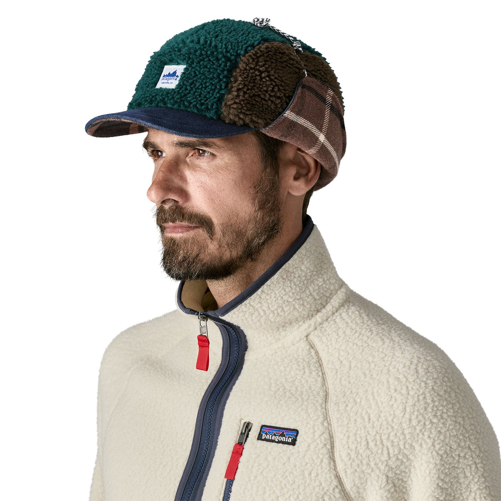 Patagonia Range Earflap Cap Cascade Green Image 02