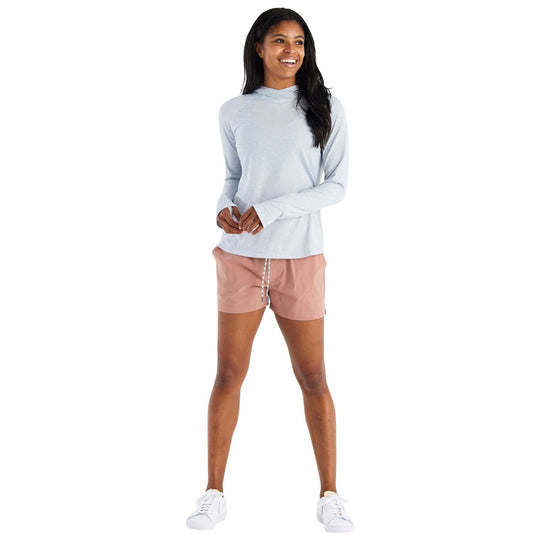 Free Fly Women's Latitude Short Light Sangria Image 03