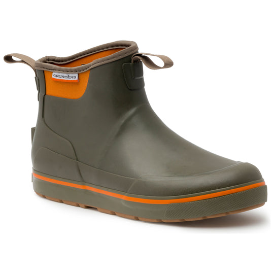 Grundens Men's Deck-Boss Ankle Boot Brindle Image 01