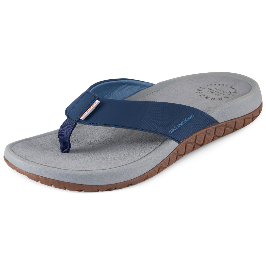 Grundens Men's Fishfinder Sandal Blue Abyss Image 02