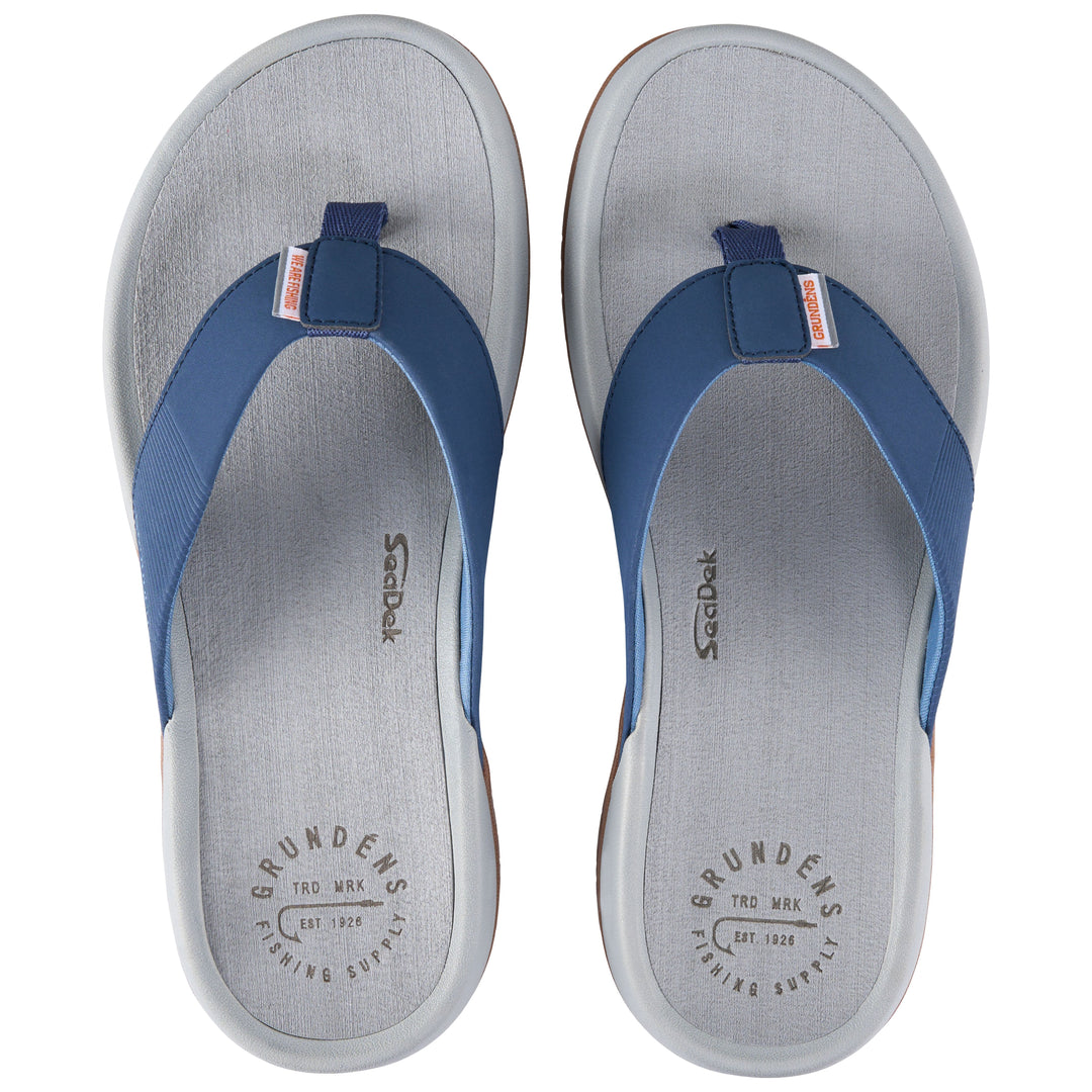 Grundens Men's Fishfinder Sandal Blue Abyss Image 05