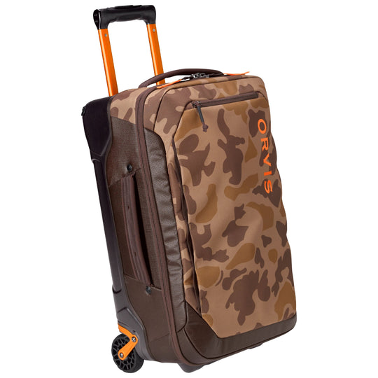 Orvis Trekkage LT Adventure 40L Carry On Roller Orvis 1971 Camo Image 01