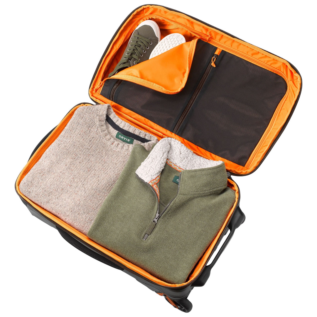 Orvis Trekkage LT Adventure 40L Carry On Roller Orvis 1971 Camo Image 06