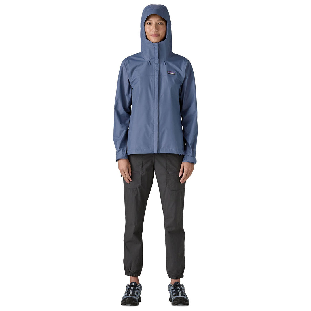 Patagonia Women's Torrentshell 3L Rain Jacket Current Blue Image 02