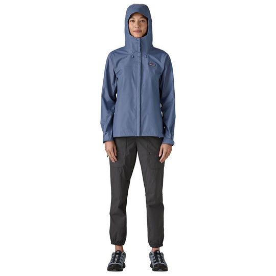 Patagonia Women's Torrentshell 3L Rain Jacket Current Blue Image 02