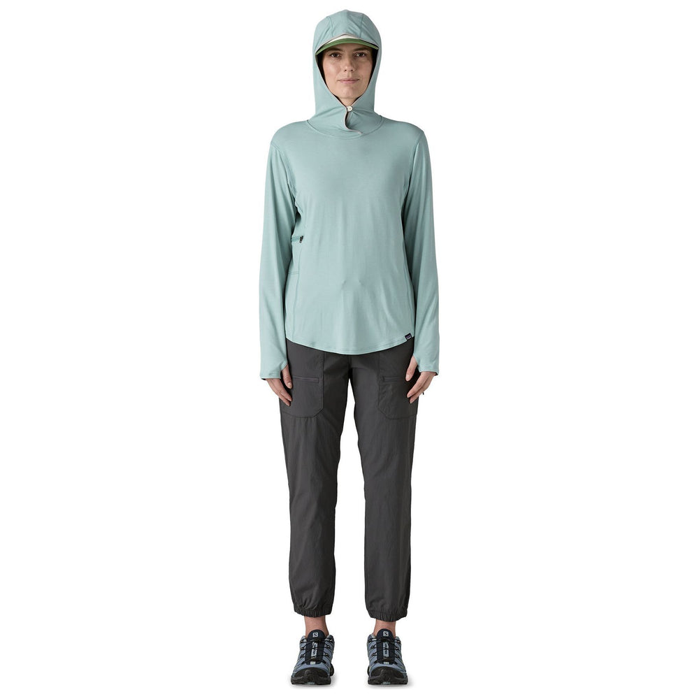 Patagonia Women's Tropic Comfort Natural Hoody Thermal Blue Image 02